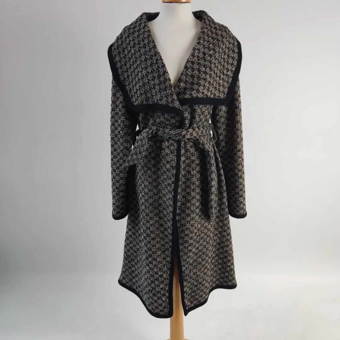 Damenmantel, grau - Gr. 36 - Bild 4