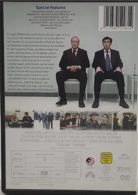 DVD "The Weather Man" mit Nicolas Cage – Bild 2