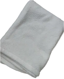 Kinderkuscheldecke weiß, Größe ca. 75x100 cm - Bild 2