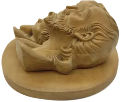 Maria, Josef & Jesus Wandbehang aus Holz / Heiligenfiguren - Bild 6