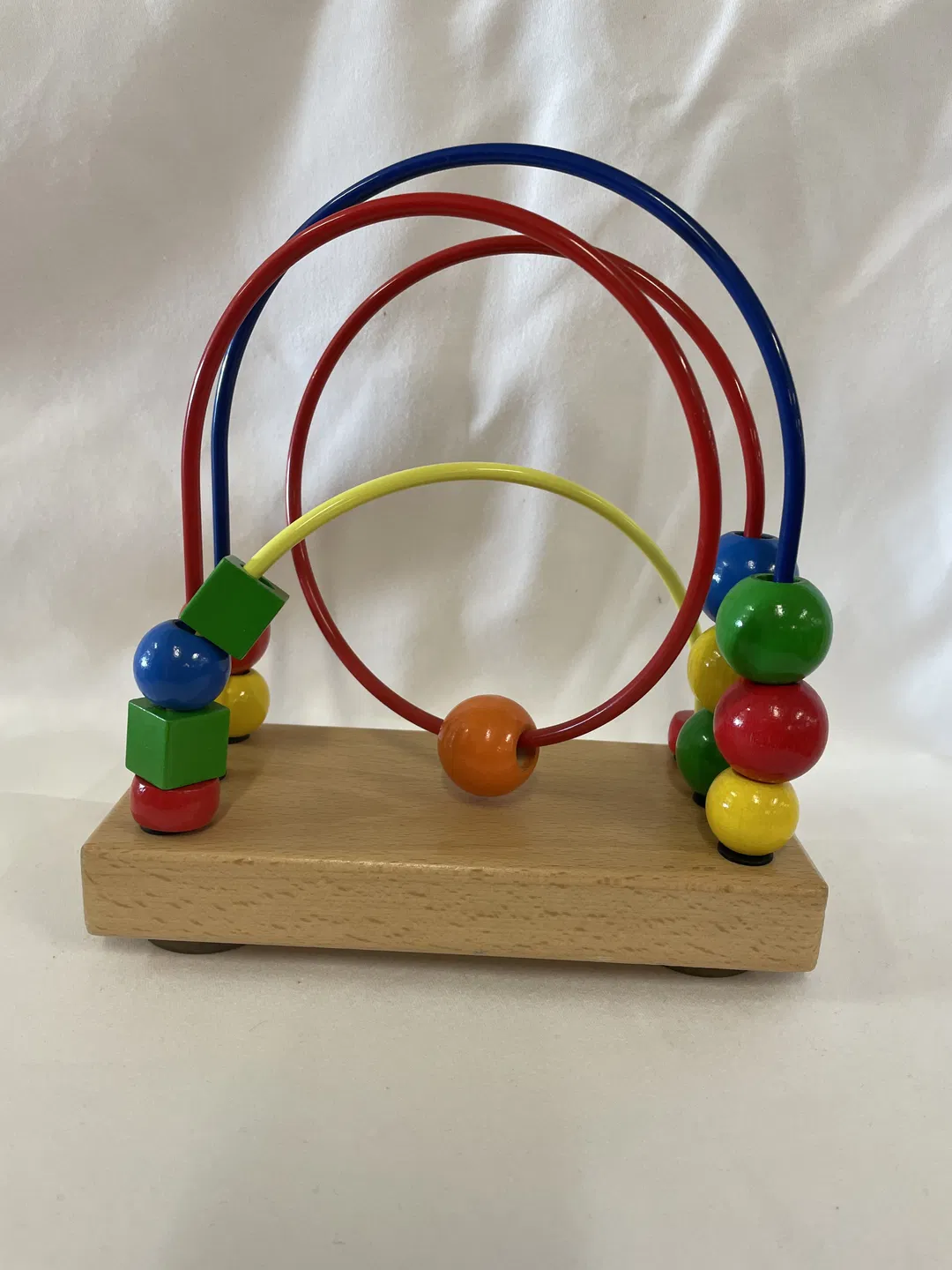 Motorikschleife aus Holz zur Förderung der Motorik - Bild 1