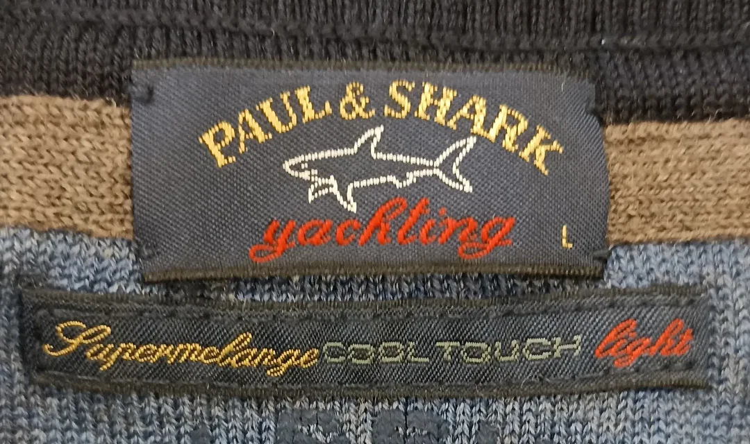 Paul & Shark Herrenpullover blau Gr. L – Bild 3