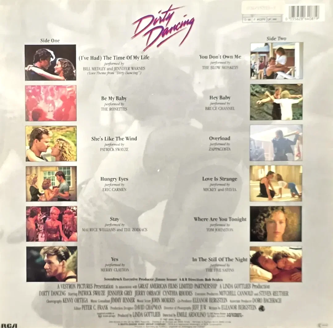 LP Vinyl Original Motion Picture Soundtrack "Dirty Dancing" – Bild 2