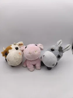 6 Plüschtiere "Big Headz", Set, Kuscheltiere – Vorschau 4
