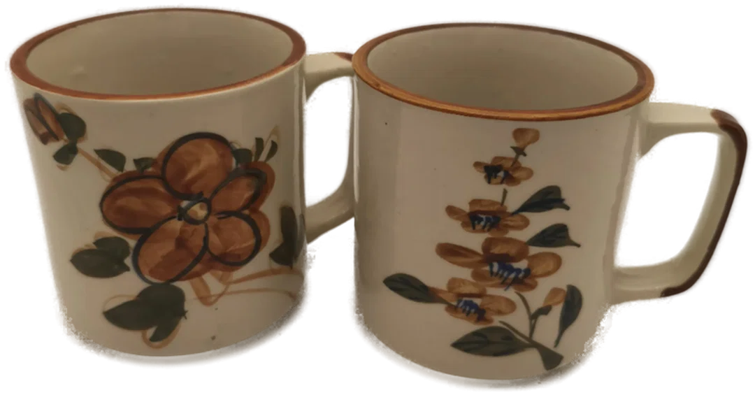 2 Kaffeetassen, Häferl, Landhaus - Bild 1