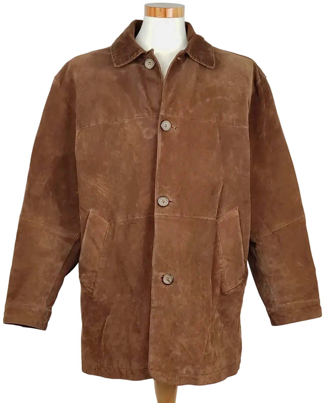 Vintage ENJOY Herren Lederjacke, braun - Gr. XL  - Bild 4