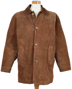 Vintage ENJOY Herren Lederjacke, braun - Gr. XL  - Bild 1