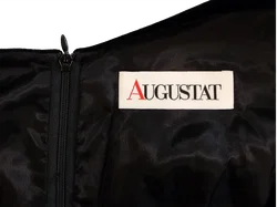 Augustat Damen Samt-Midikleid schwarz Gr. XXL - Bild 3