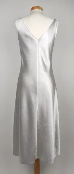 Vince Damen Maxikleid, silber - Gr. XS - Bild 3