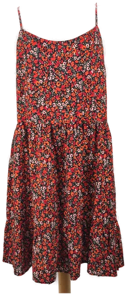Minikleid Damen Sonstige Geblümt Baumwolle | Sommerliebling - Bild 1