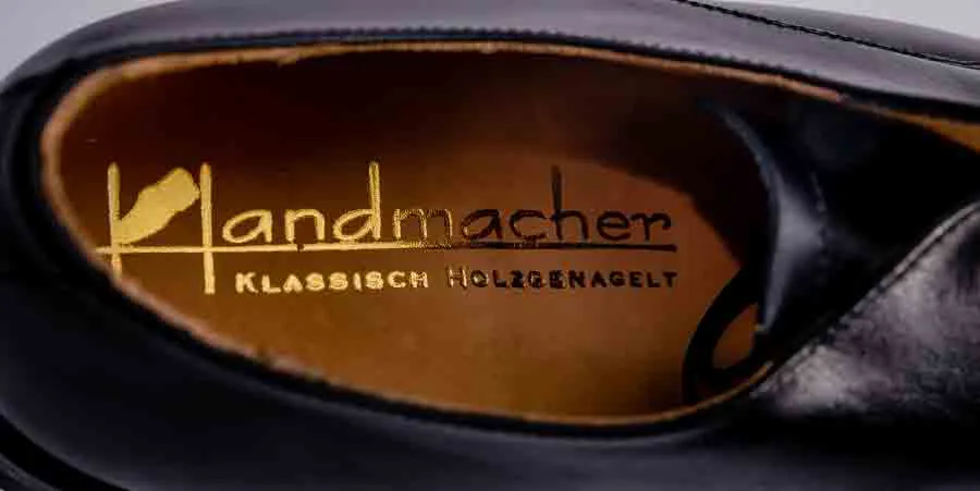 Herren Halbschuhe „Handmacher“ Gr. 43 – Bild 5