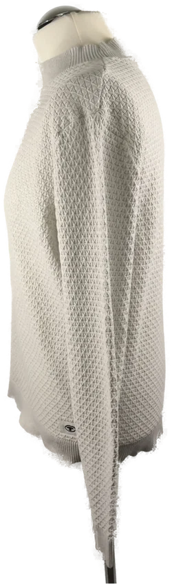 Tom Tailor Herrenpullover Unifarben Baumwolle 56 | Herbst-Wohl – Vorschau 2
