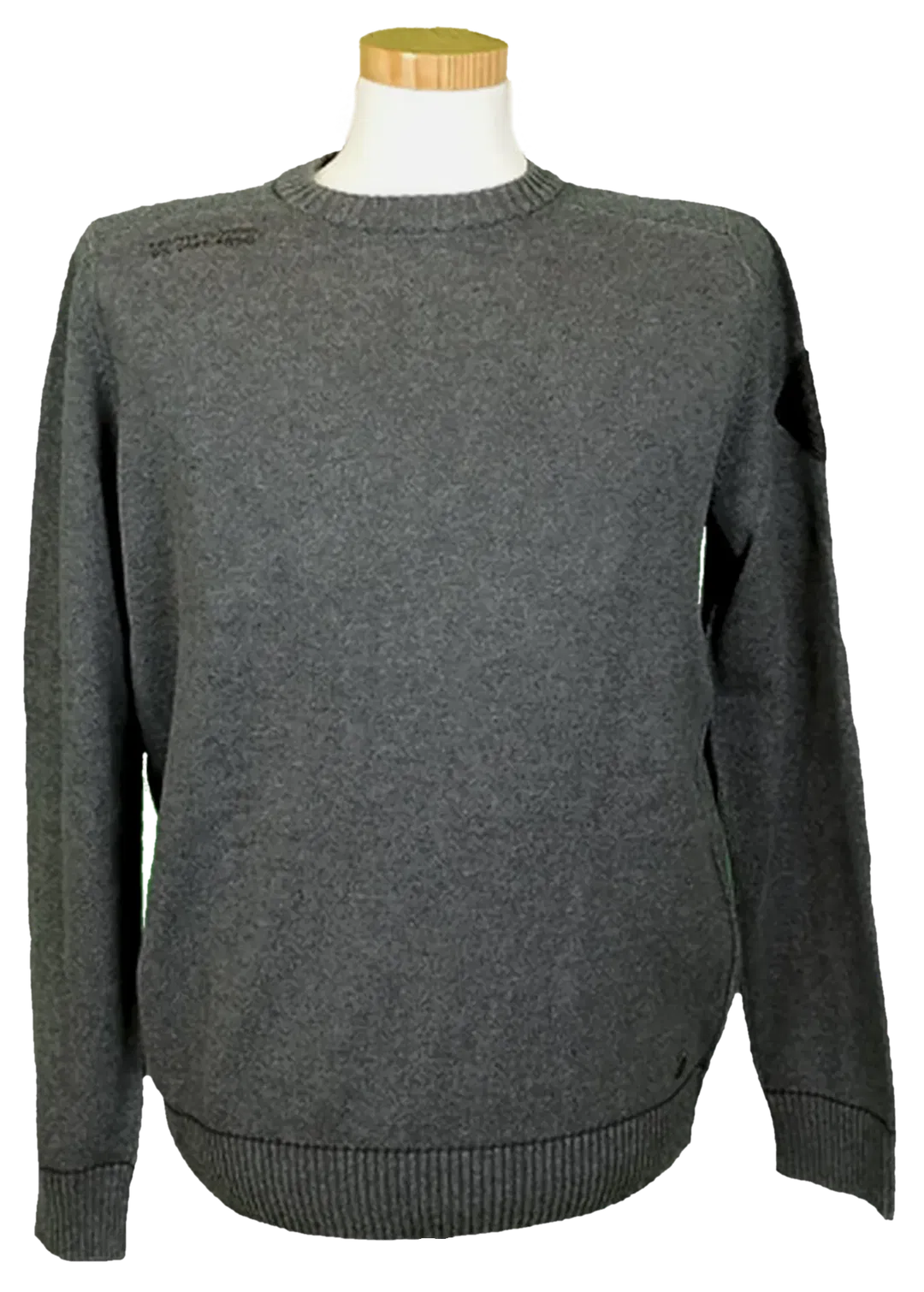 s.Oliver Herren Pullover grau Gr. M - Bild 4