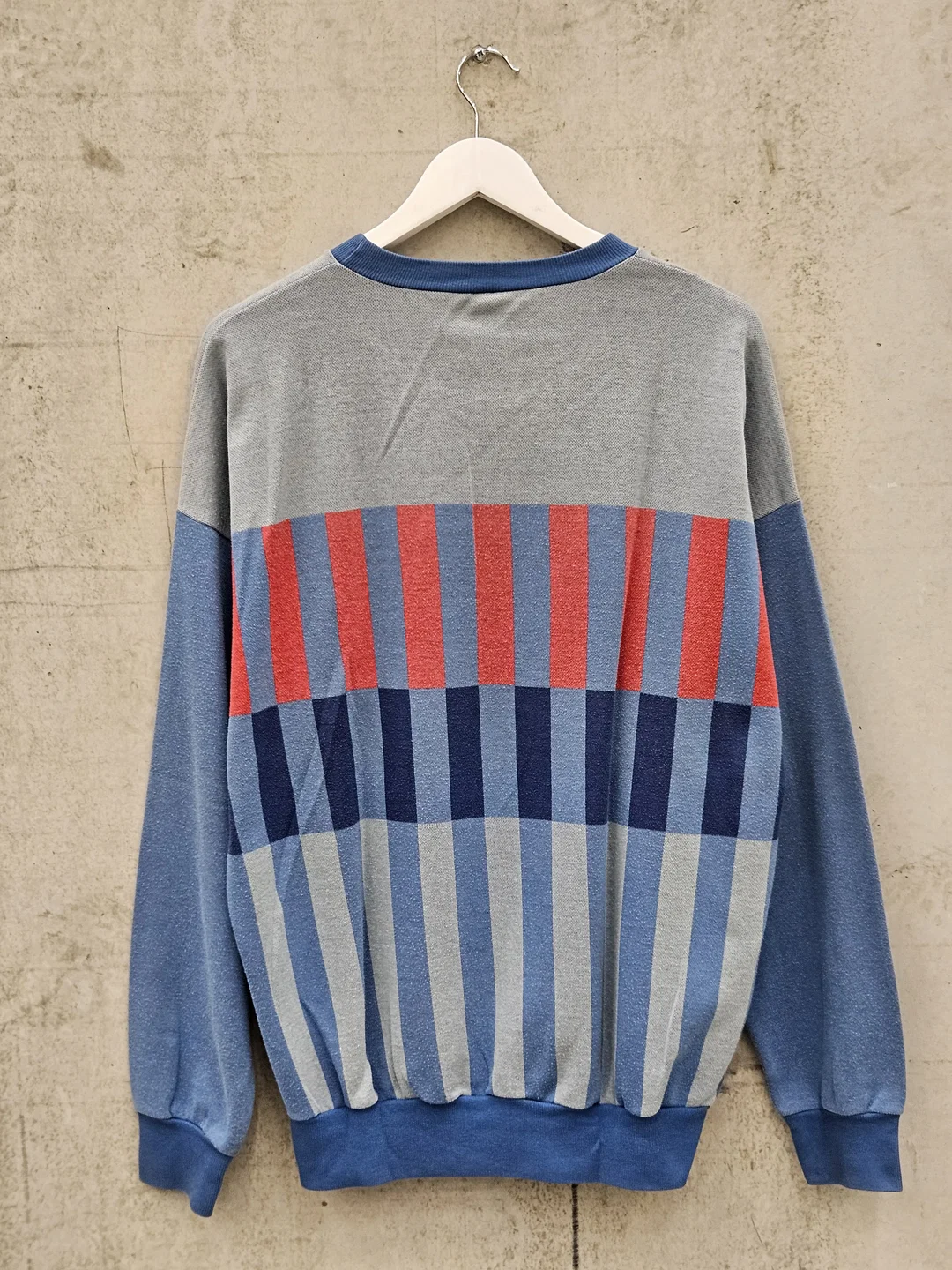 ADIDAS Herren Vintage 90's Pullover, grau - Gr. L – Bild 2