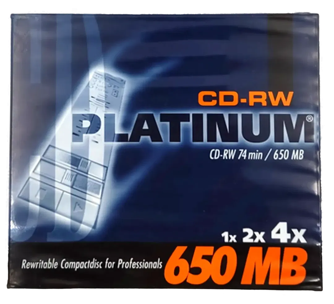 Platnium CD-RW 650 MB - Bild 1