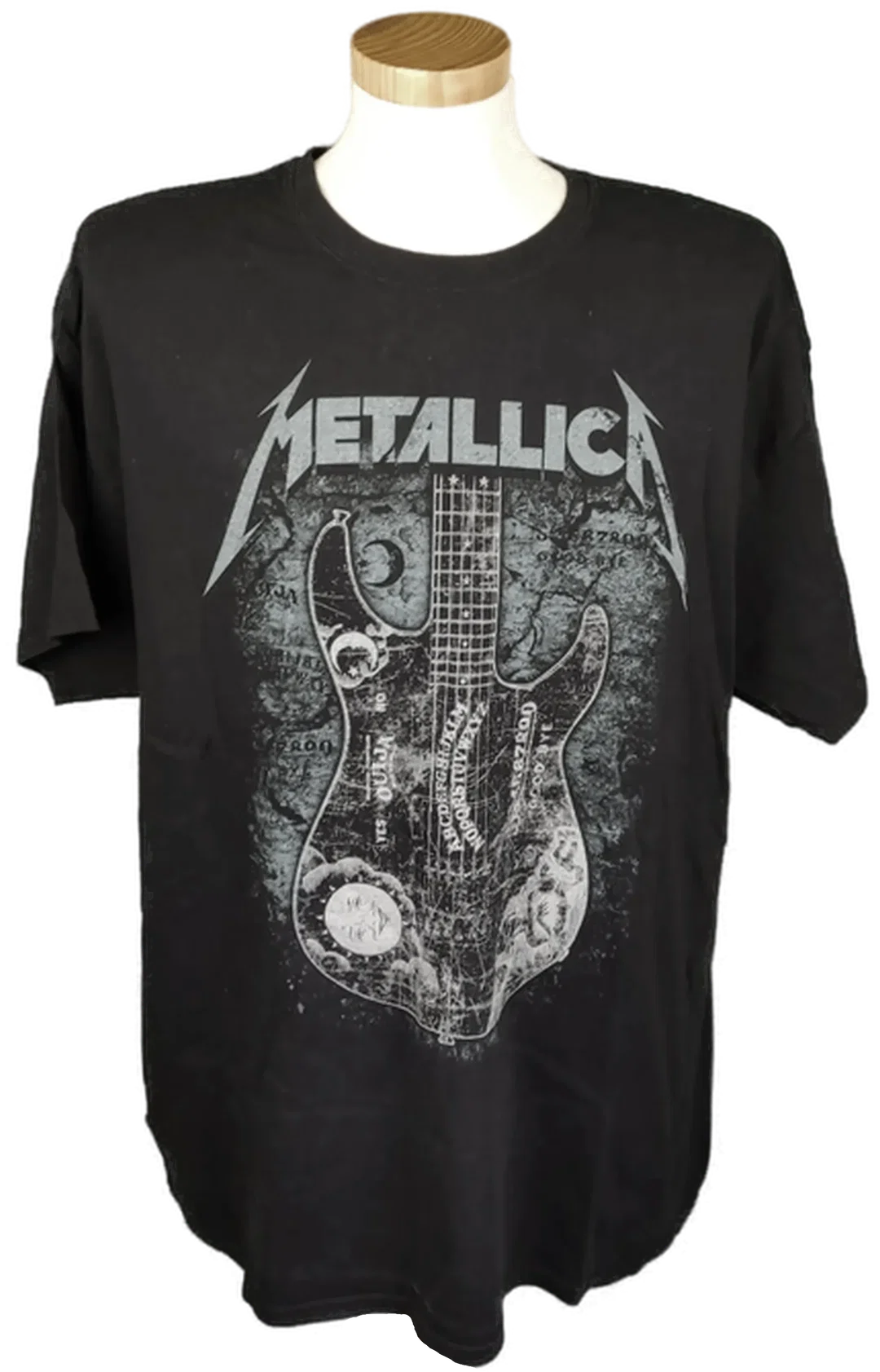 Gildan Heavy Cotton Metallica Herrenshirt schwarz Gr. 2XL – Bild 1