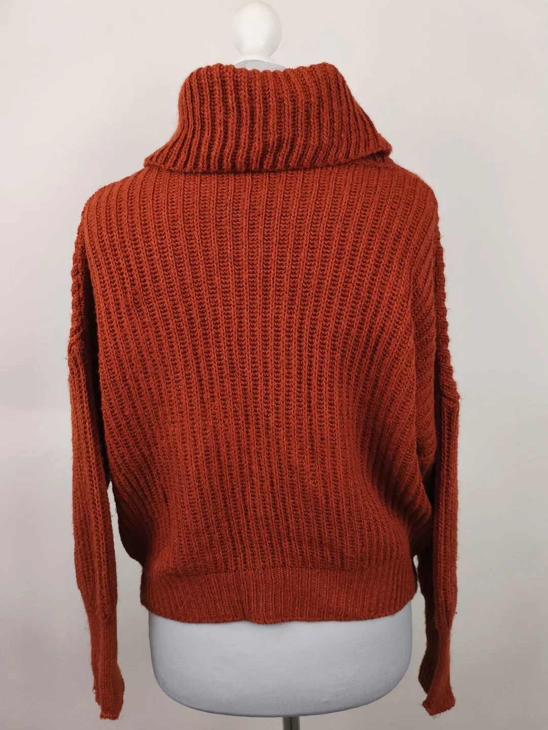 Zauberstern Strickpullover mit großem Rollkragen, Damen, Gr. S – Bild 4