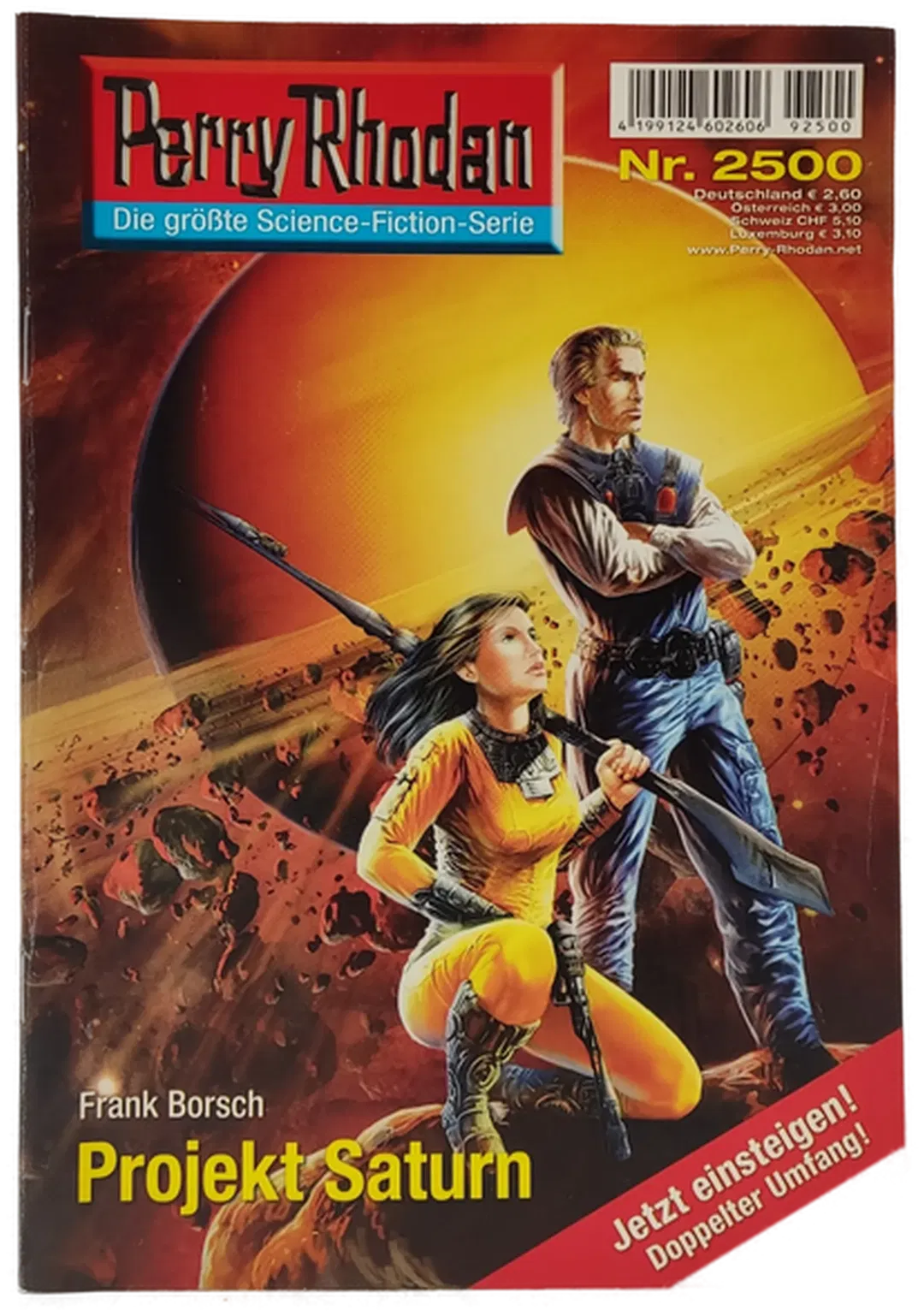 Romanheft Perry Rhodan Projekt Saturn Erstauflage Nr. 2500 - Bild 2