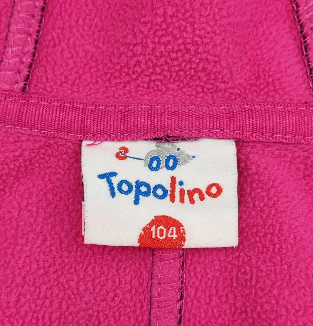 Topolino Mädchen Softshelljacke. dunkelblau mit Sternen - Gr. 104 – Bild 5