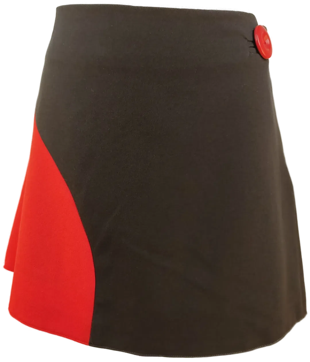 Damen-Minirock / schwarz-rot - Größe: XL/42 - Bild 4