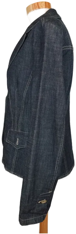 Gerry Weber Damen Blazer Denim grau/schwarz - S/36 - Bild 3