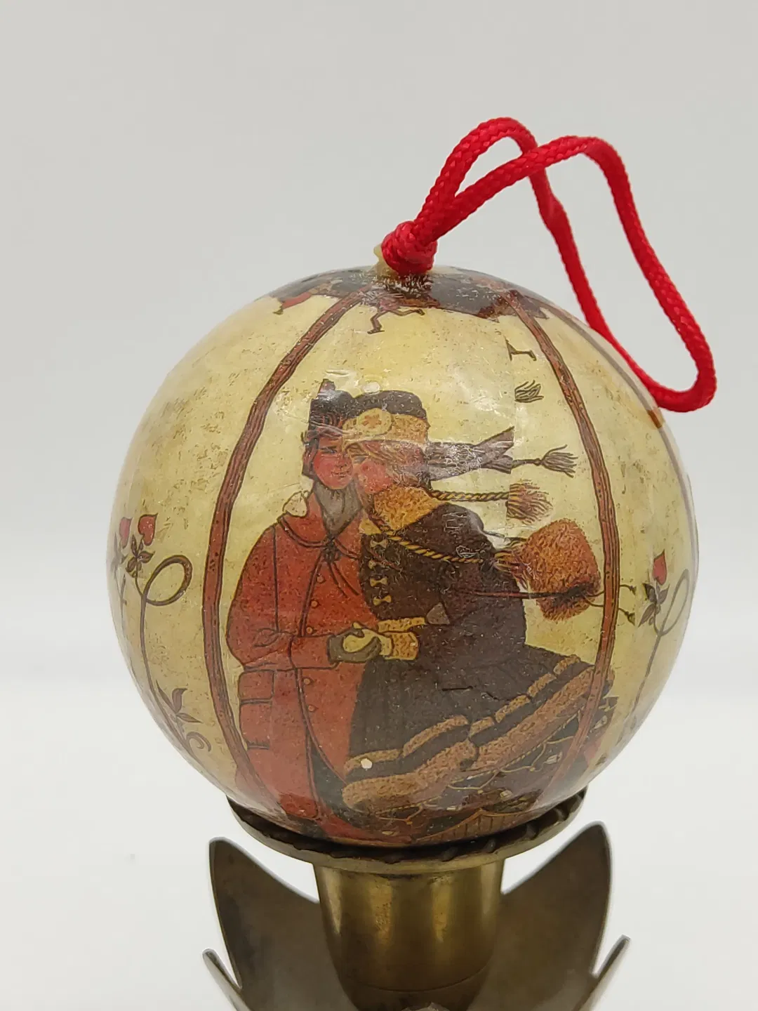 22 Stk. Old Fashioned Decoupage Weihnachtskugeln - Bild 4