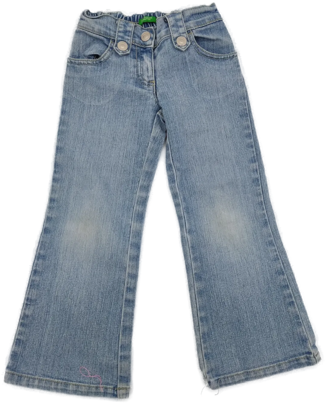 Benetton Kinder Jeans blau Gr. XXS(2 Jahre) - Bild 4