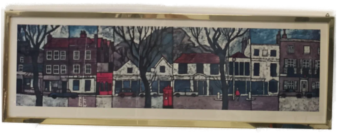 Ken Law, Kunstdruck mit Rahmen, Hampstead - Bild 4