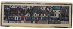 Ken Law, Kunstdruck mit Rahmen, Hampstead - Bild 1