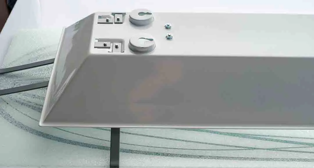 Lampe Licht IKEA „Gyllen“ Wandleuchte von Julia Treutiger – Glas & Metall, 1990er Designklassiker – Bild 3