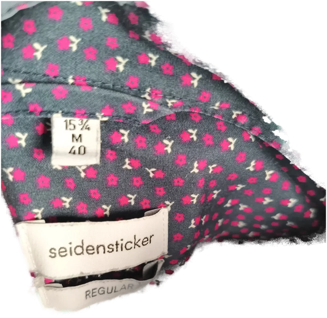 Seidenstickerhemd GR. M 40 – Bild 3