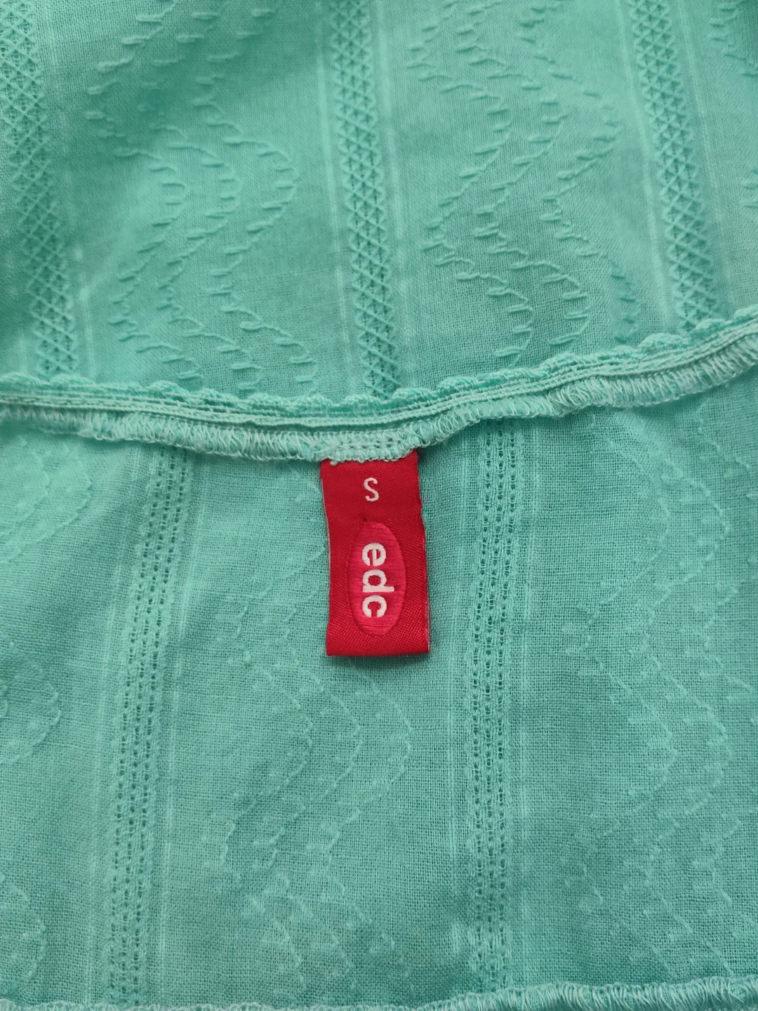 Damen Top edc by Esprit Baumwolle Gr.36 | Sommerleicht – Bild 4