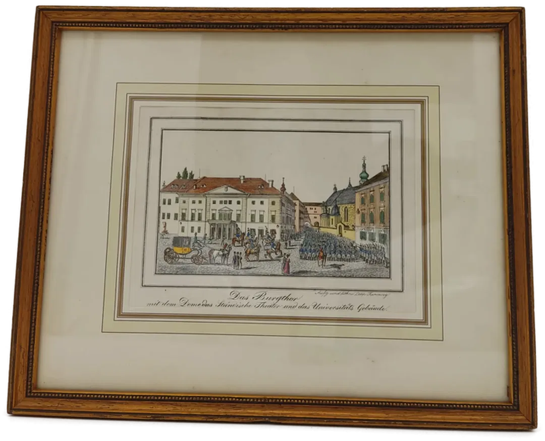 Lithographie von Kuwasseg 