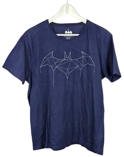 Batman Herren T-Shirt, blau - Gr. XL  - Bild 1