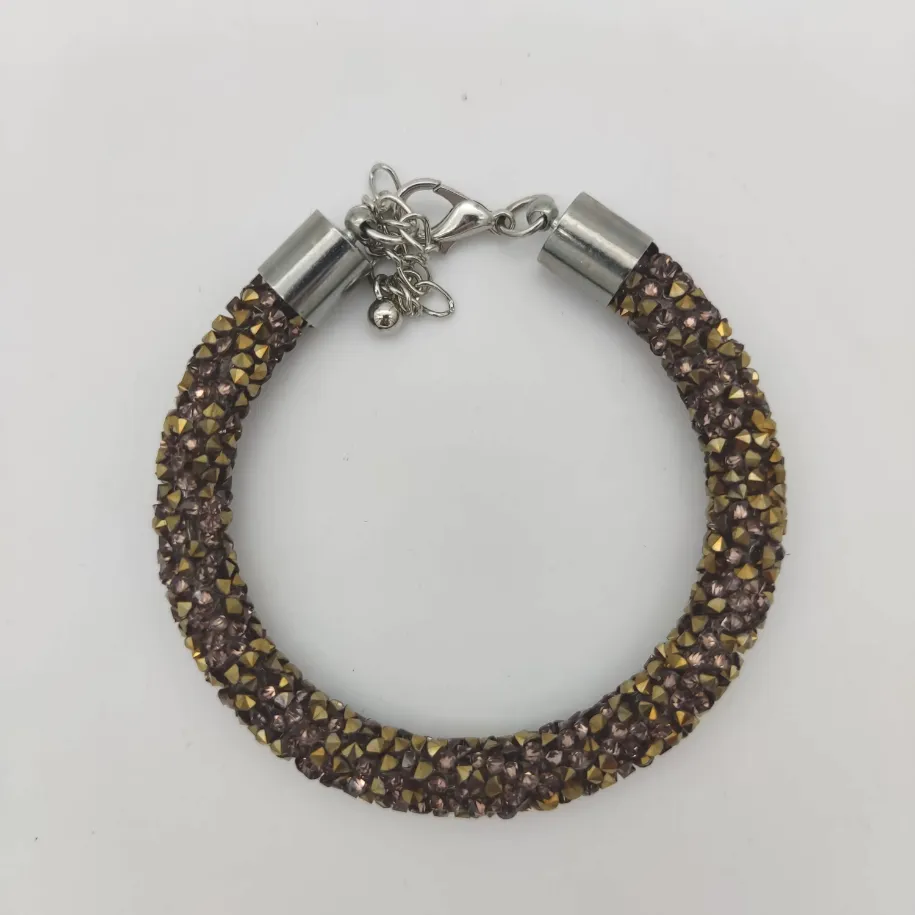 Armreifen aus Glitzersteinen - mehrere Größen - Bild 4