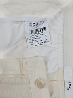 BRAX Style Maron Damen Hose, weiß - Gr. D 38 - Bild 5