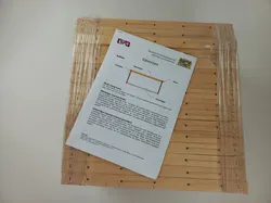 Imkerrahmen, Rähmchen, komplett mit Draht - 16 Stück - Bild 3