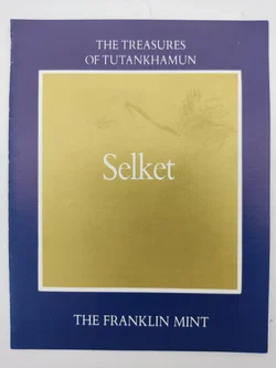Goldener Selket Porzellan & Zertifikat von Franklin Mint | Limitierte Rarität - Bild 11