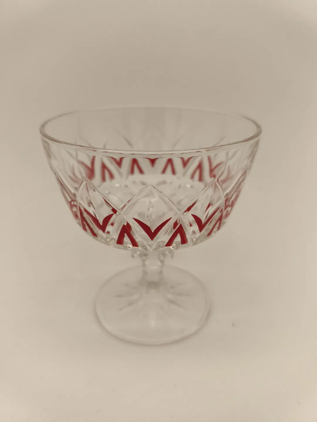 6 Dessertgläser, Champagnerschalen, Vintage, 50er - Bild 4