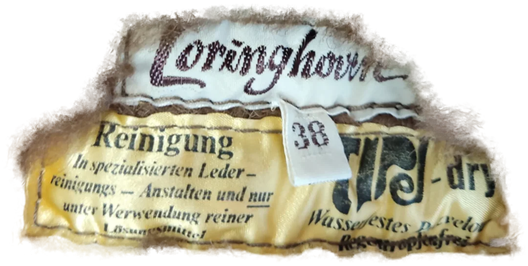 Damen Ledermantel in Braun, Größe 38 | Vintage-Klassiker – Bild 4