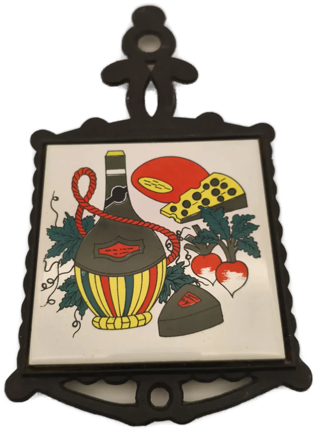 Topf-Untersetzer Fliese Küche, Vintage, Keramik - Bild 1