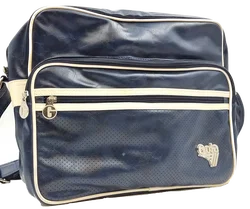 Gola Herren Retro Umhängetasche blau/weiß – Vorschau 1