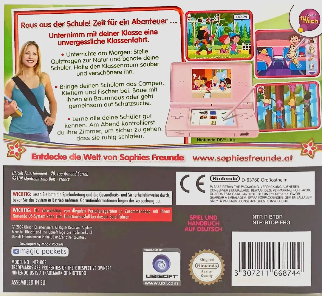 Nintendo DS "Sophies Freunde - Einmal Lehrer sein" – Bild 2