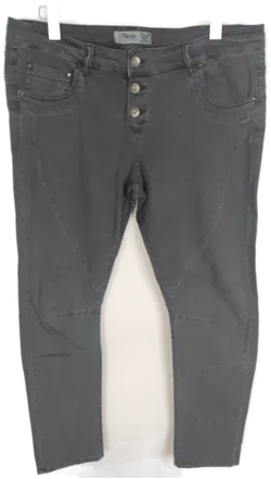 Brand Heritage 17&Co. Damen Stretch-Jeans, dunkelgrau, Größe 40 - Bild 1