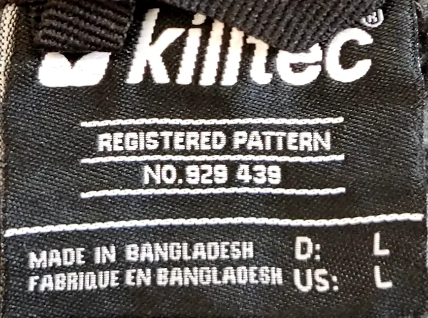 Killtec Herren Jacke dunkelgrau Gr. L  – Bild 4