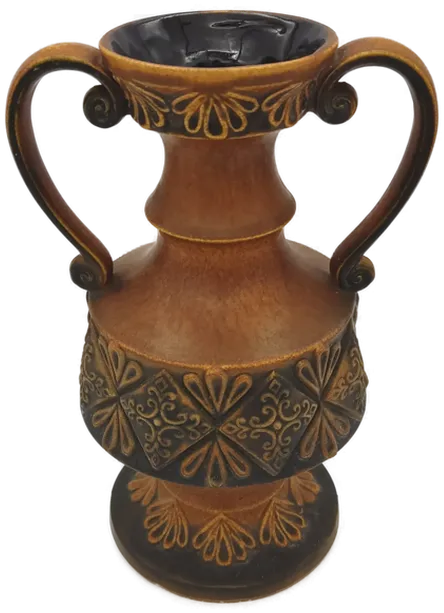 West Germany - Keramik Vase in Brauntönen – Bild 2