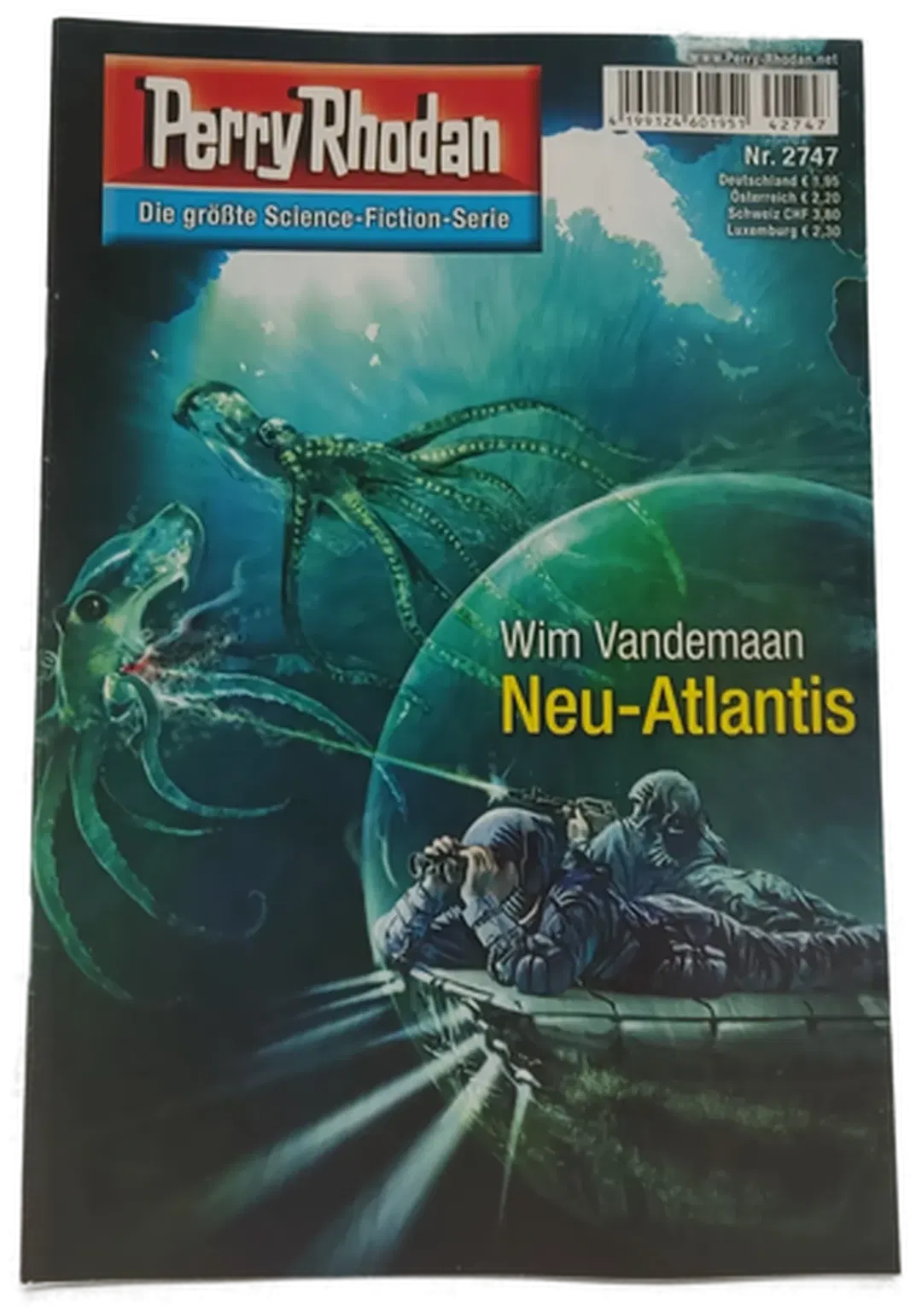  Romanheft Perry Rhodan Neu-Atlantis Erstauflage Nr. 2747 - Bild 2