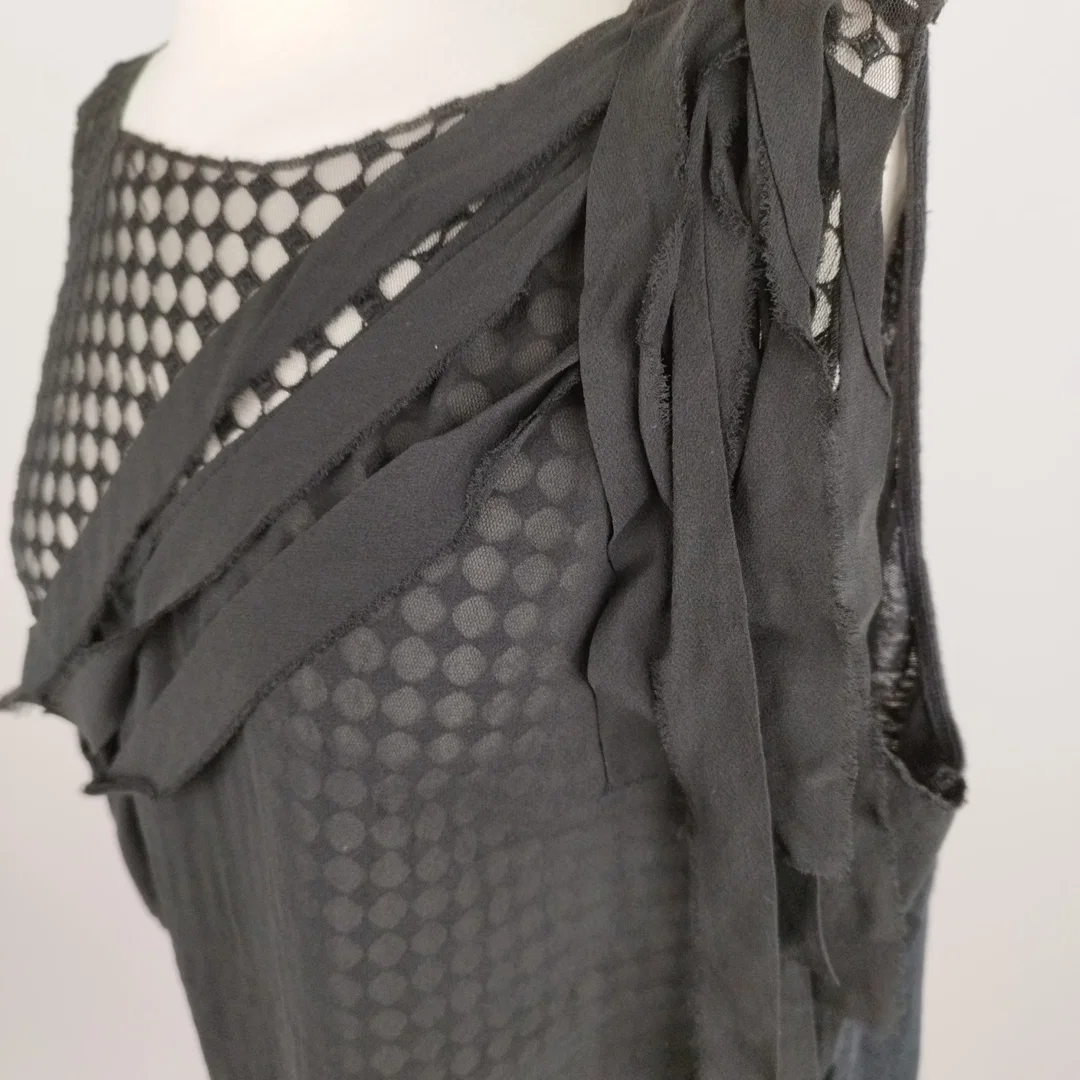 René Lezard Mesh Partyoberteil - 42 – Bild 4