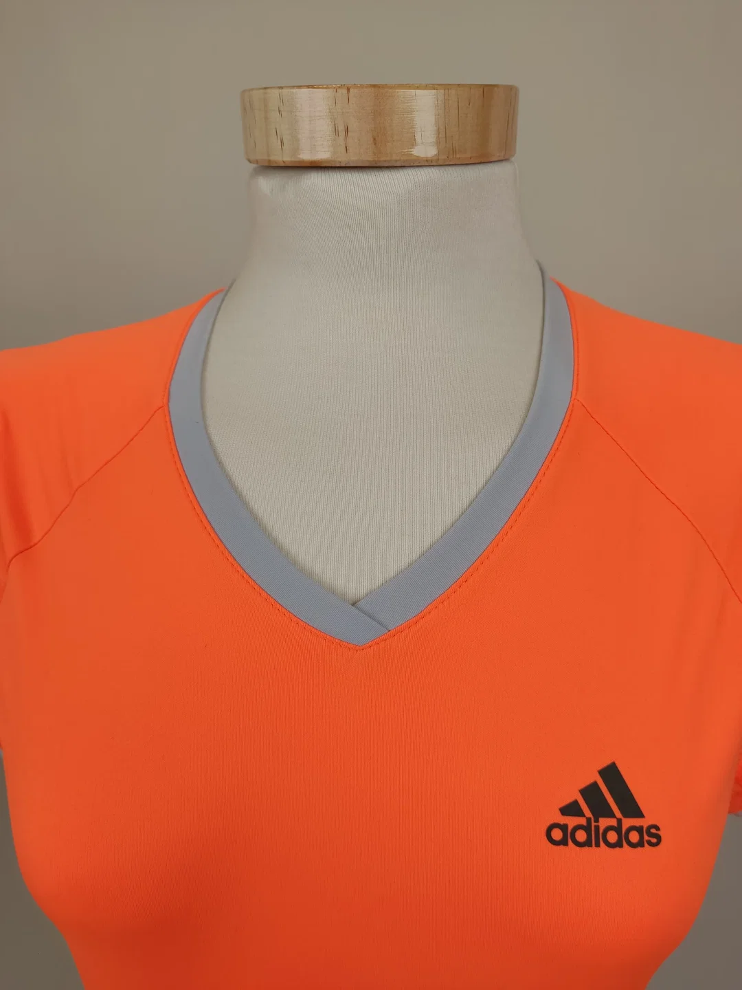 Adidas Damen T-Shirt orange Gr. XS (30/32) – Bild 4