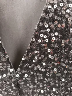 Damenkleid Pailetten Gr. S - Bild 2